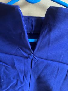 Elegant Royal Blue Pencil Skirt