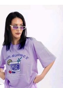 Cool Summer Graphic Print T-Shirt