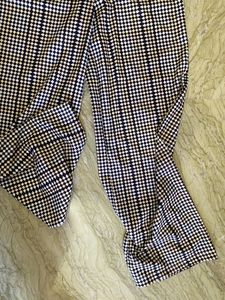 Chic Gingham Wide-Leg Pants