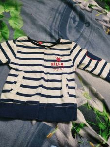 Baby Star Print Sleepsuit