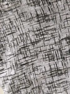 Grey Abstract Print Tiered Mini Skirt