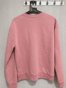 Pink '#Think' Graphic Sweatshirt