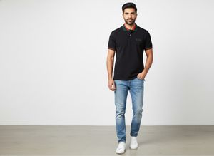 Black Gucci Polo T-Shirt made in USA