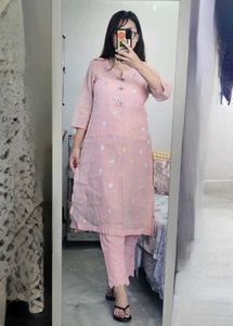 Pink Kurta Set