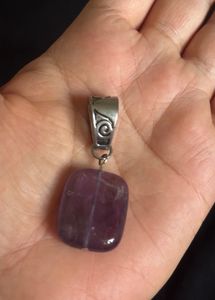 Natural Amethyst Pendant
