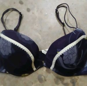 Calvin Klein Floral Print Padded Bra