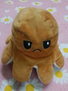 Reversible Octopus Plush Toy