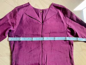 Elegant Purple Kurta Set with Dupatta
