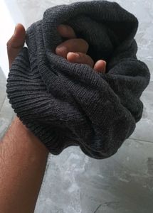 H&amp;M Dark Grey Knit Beanie