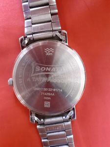 Sonata Stainless Steel Watch