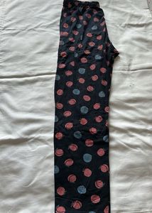 Cute Peach Print Pajama Set