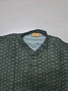 Stylish Green Printed Kurta of 1