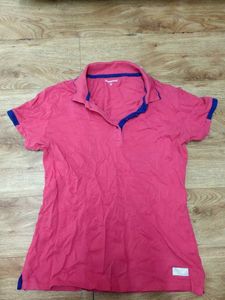 Pink Casual T-Shirt