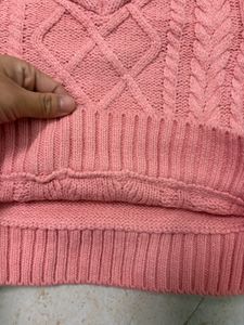 Pink Knitted Vest 🎀
