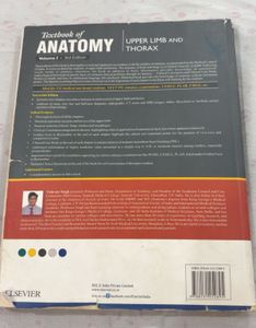 Textbook of Anatomy - Upper Limb and Thorax