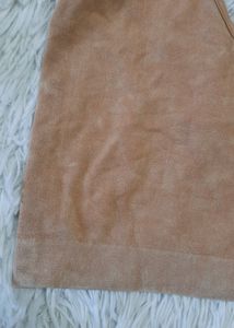 Nude Shade Ribbed Top