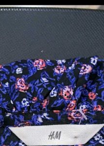 Floral Tie-Front Peplum Top