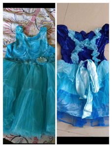 Beautiful Blue Tulle Dress