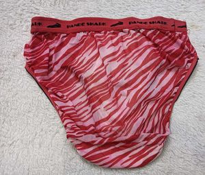 Pande Shark Red ♥️Zebra Print Briefs