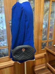 Quilted Black Crossbody Bag
