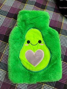 Adorable Avocado Plush Hot Water Bottle cover