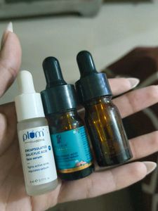 empty glass serum bottles of 5mL