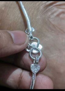 Pure silver  Kailash A1 Anklets with bill