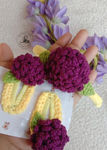 Crochet Hairband &amp; Tictac Set