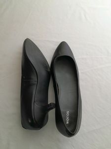 Black Casual Heels (Women's)