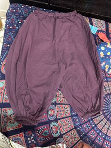 Purple Pocket Joggers