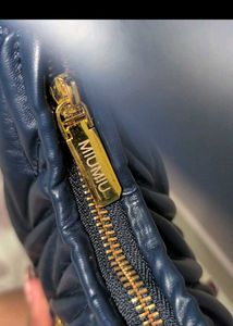 Miu-Miu Quilted Leather HANDBAG