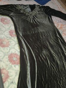 velvet kurti