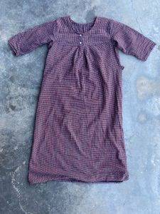 Vintage Women's winter maxy Kurta