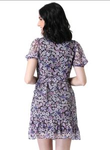 Floral Print Mini Dress