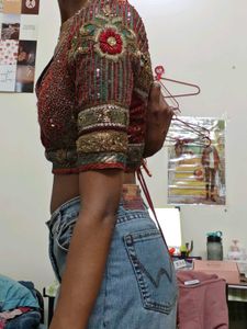 Embroidered Ethnic Blouse
