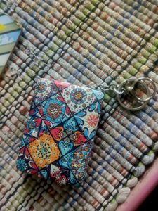 Boho Style Keychain Pouch