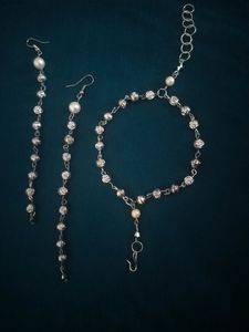 Bracelet And Earrings Set