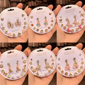 Cute Earring and chain Sets