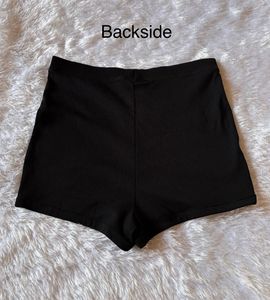SALE💰 H&amp;M Black Ribbed Lounge Shorts