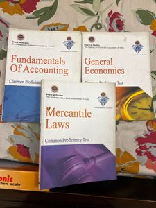 CA Foundation Books - Accounting, Economics, Law