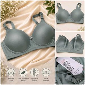 Comfortable Padded Bra - Green