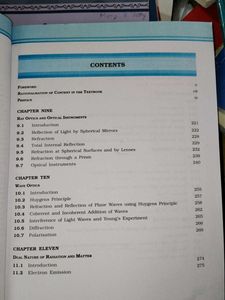 physics part 1 and 2 textbooks for second PUC