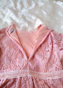 Very Fany &amp;Beautiful Net Frock Dress