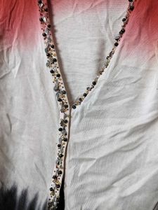 Embellished Ombre Cardigan