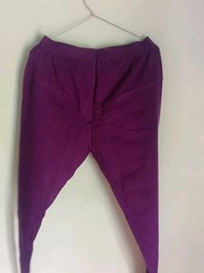 Purple leggings