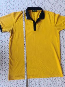 Men's Yellow Polo T-Shirt
