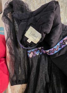 Label ritu Kumar black dress