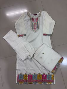 latest collection white dress