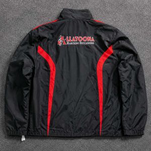Vintage Black &amp; Red Track Jacket