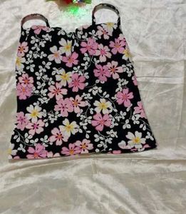 Floral Print Beachy Top